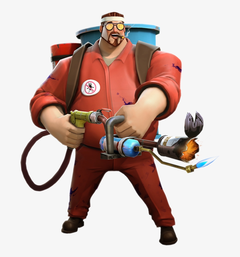 Survivor4 Epic Flamethrower - Action Figure, transparent png download