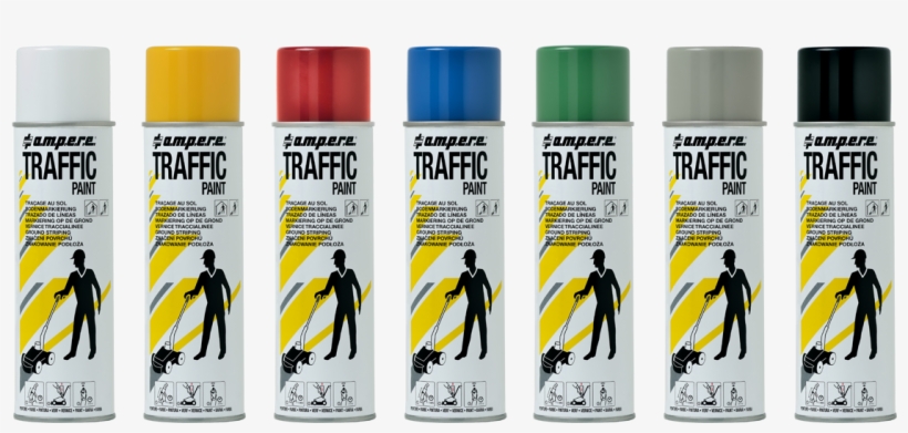 Special Paint Floor Traffic Paint - Ampere System - 12 Peinture En Aérosol Pour Machine, transparent png download
