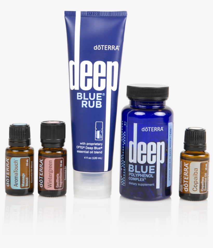 Hi-res Image - Doterra Deep Blue Rub (4 Oz Tube) Cptg Essential Oils,, transparent png download