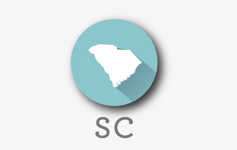 South Carolina - South Carolina Purple Black Shower Curtain, transparent png download