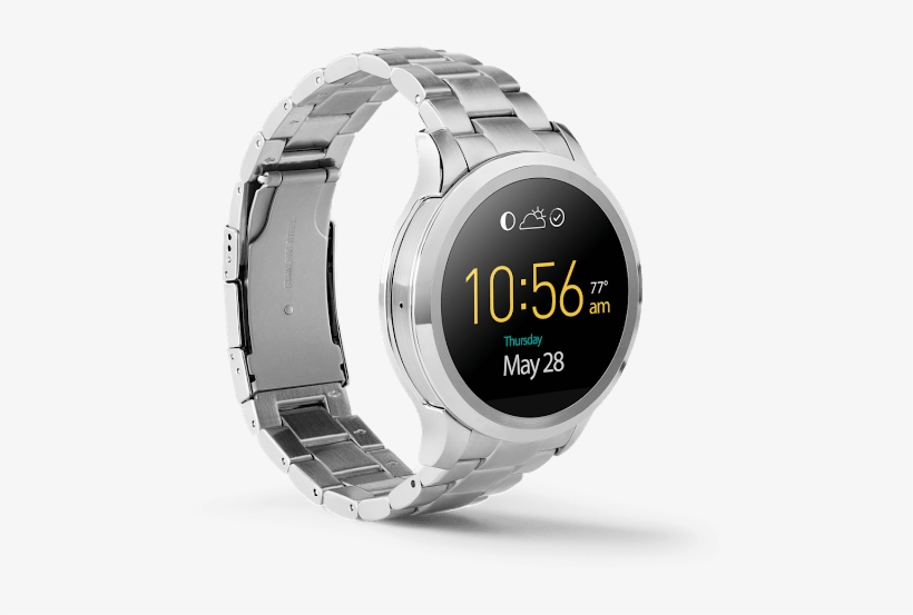 Fossil Q Founder Appears On Google Store, Not Yet For - Stainless Steel Android Watch, transparent png download