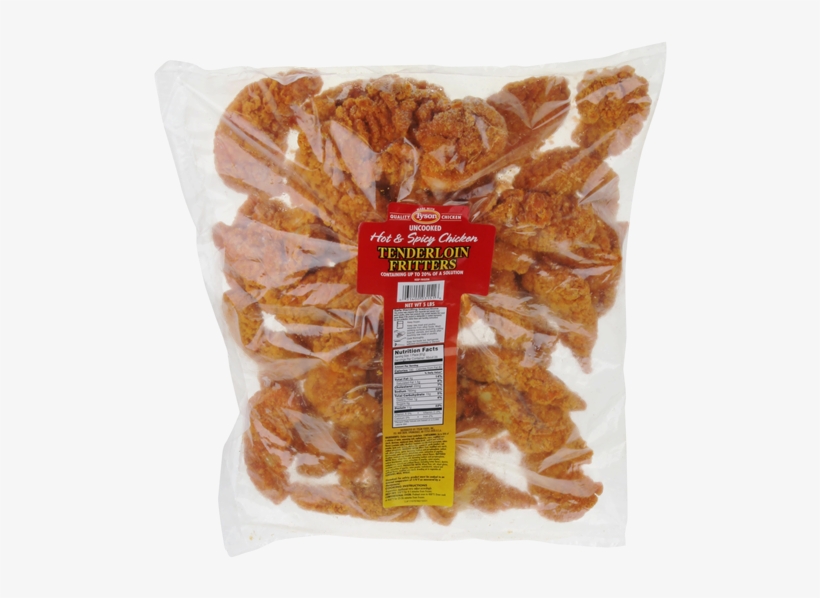 Tyson Uncooked Hot & Spicy Chicken Tenders - Pepperoni, transparent png download