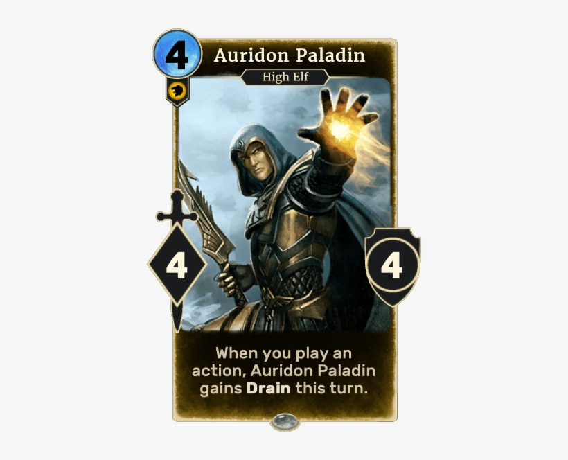 Auridon Paladin - The Elder Scrolls, transparent png download