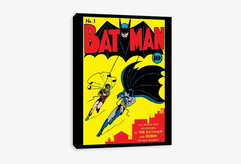 Comic Dc - First Comic Book Of Batman, transparent png download