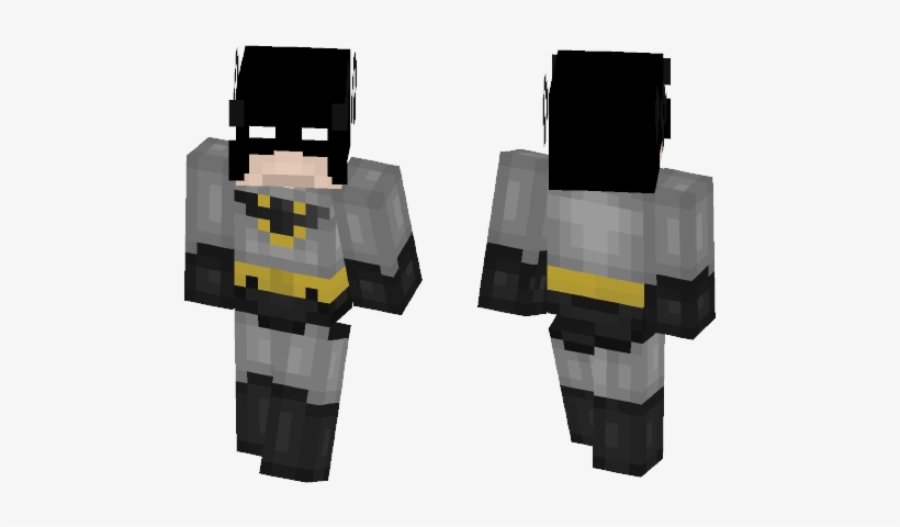 Batman Comic Style Skin Minecraft Mobile Legends Transparent Png 584x497 Free Download On Nicepng