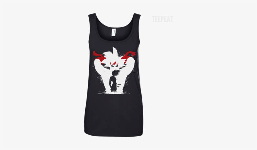 Customcat Apparel Ladies' 100% Ringspun Cotton Tank - Dragon Ball Z: Bardock – The Father Of Goku, transparent png download