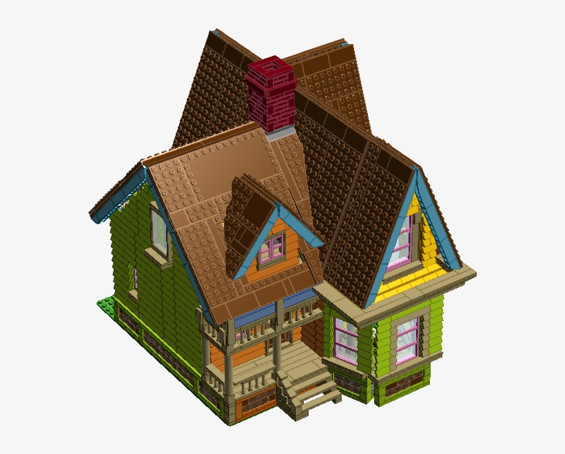 Vector Blow Architectural Designs Lego Ideas - Disney Up House Png, transparent png download
