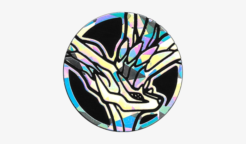 Xybl Silver Xerneas Coin Card Scan, transparent png download