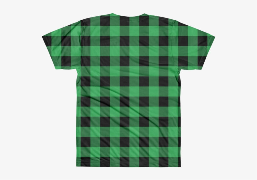 Lumber T Plaid T Shirt Green - Plaid Green T Shirt, transparent png download