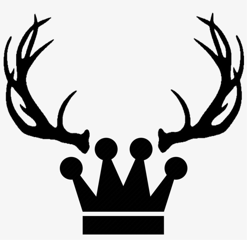 Picture Freeuse Download Png Banner Black And White - Deer Antlers Clipart Black And White, transparent png download