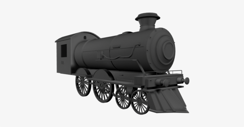 I've Added A Quick Colour Texture To Block It Out - Locomotive, transparent png download