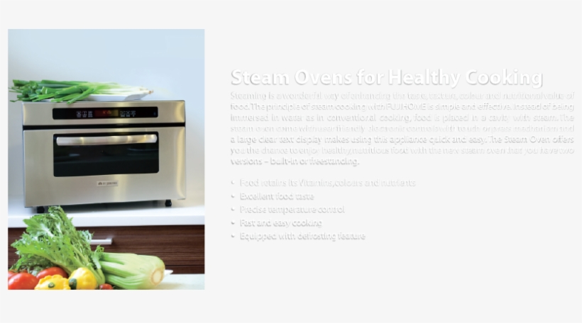 Steam Ovens For Healthy Cooking - Steaming, transparent png download