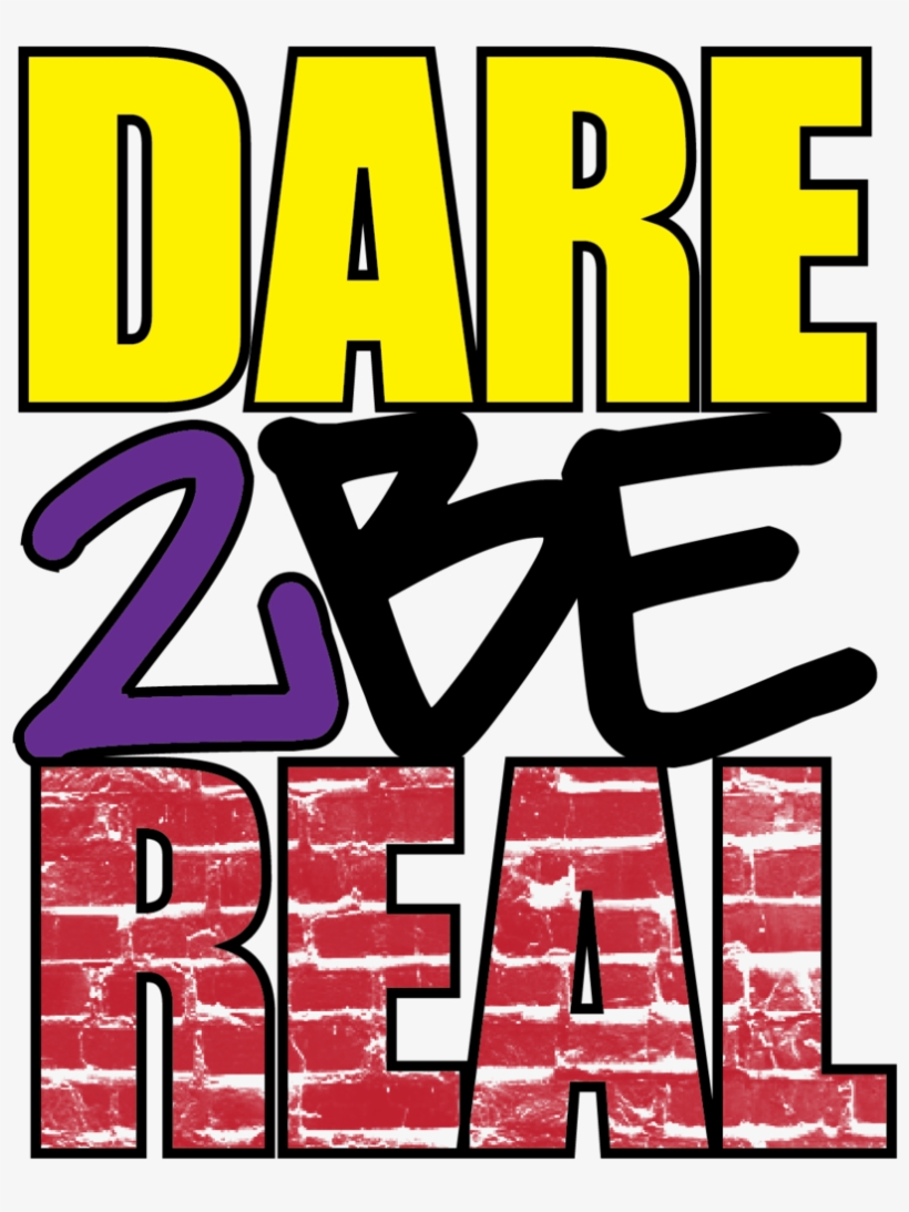 Dare 2 Be Real Logo, transparent png download