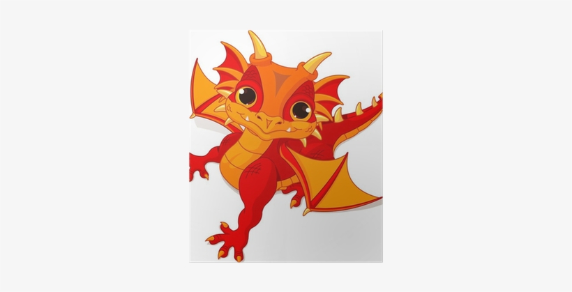 Baby Dragon Vector, transparent png download