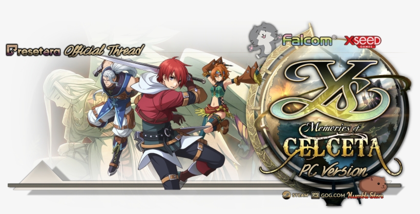 Ys Memories Of Celceta On Pc, transparent png download