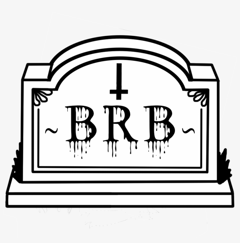 Death Rip Grave Brb Iwanttodie Angelcore Blackandwhite - Beast Of The Dark Woods [book], transparent png download