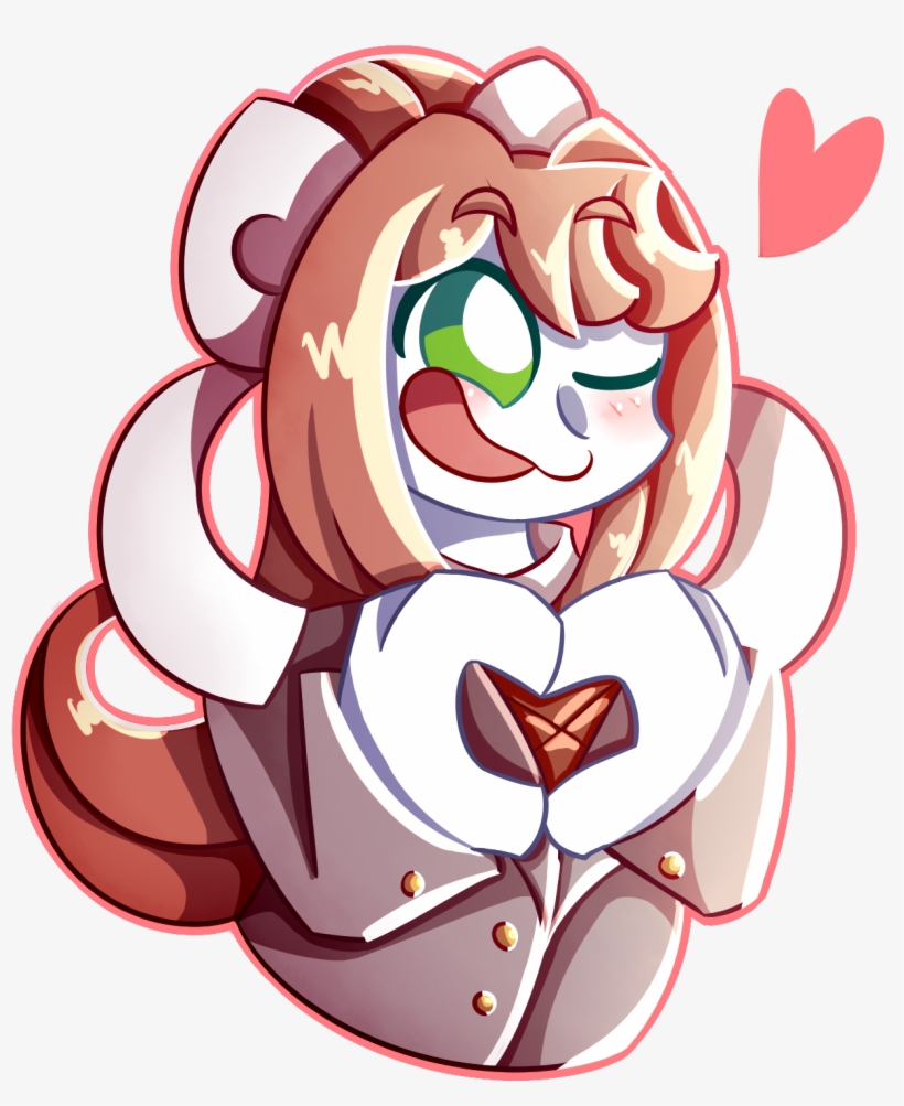 Oc Fanarta Doodle Of Monika I Made In A Few Hours - Doodle, transparent png download