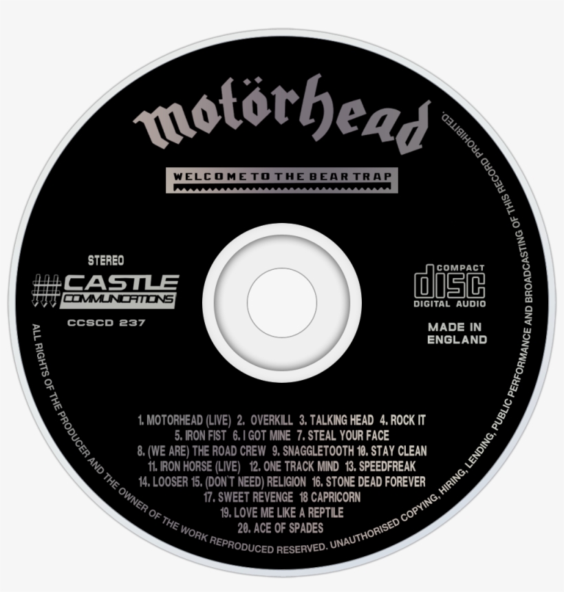 At November 17, - Motorhead, transparent png download