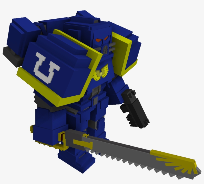 Sedfvzj - Warhammer Space Marine Minecraft, transparent png download