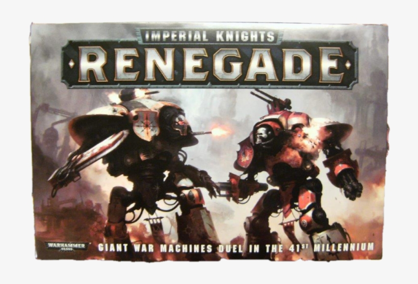 Imperial Knights Renegade - Warhammer 40k Imperial Knights Knight Castellan, transparent png download