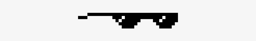 Mlg Glasses By Trenton - Pixel Art, transparent png download