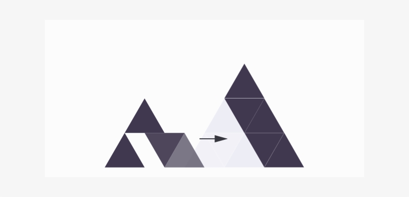 The Miner Consolidates Recent Cryptocurrency Transactions - Triangle, transparent png download