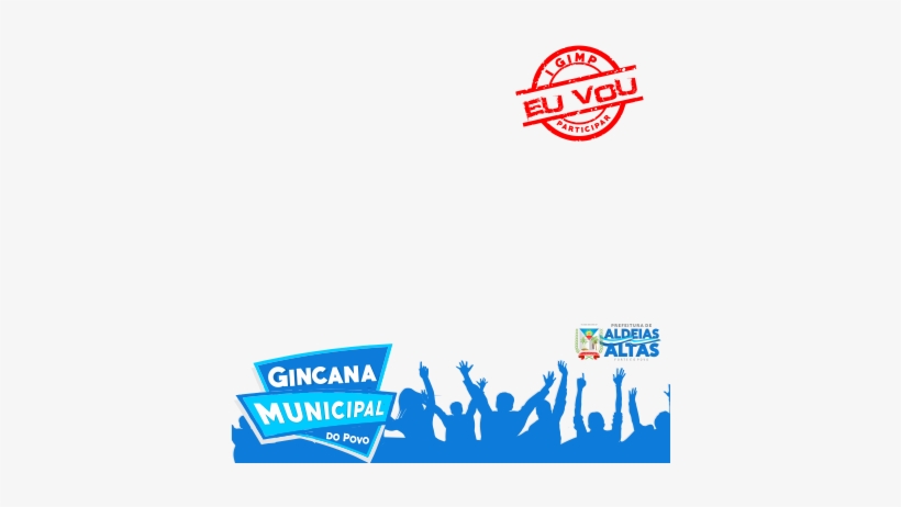 Carimbe Sua Foto Com A Logo Da I Gimp - Banner For Reunion, transparent png download