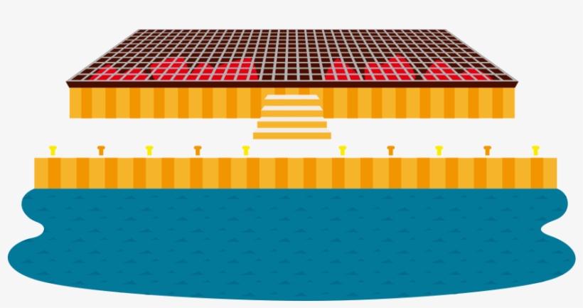 The 1st Oyster Competition Of Japan Was Held By The - Vloerkleed Twin Cubes - Zwart/creme 80 X 250cm, transparent png download
