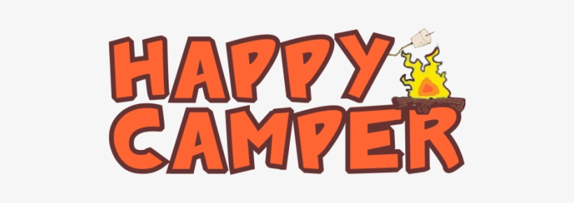 Happy Camper Png - Portable Network Graphics, transparent png download