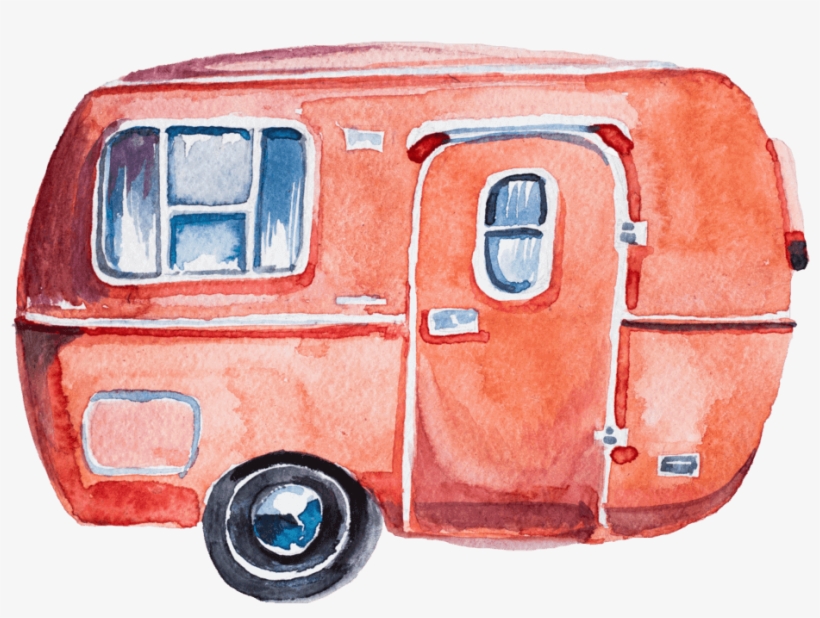 Camper College - Port North Gone Camping Double Sided Decorative Garden, transparent png download