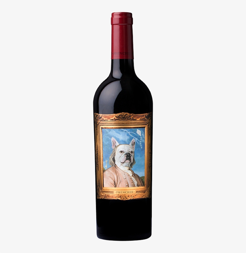 Frenchie Benjamin Franklin Red Wine - Bottle, transparent png download