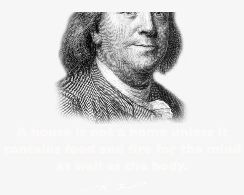 Benjamin Franklin Planet Me Tee - True Benjamin Franklin [book], transparent png download
