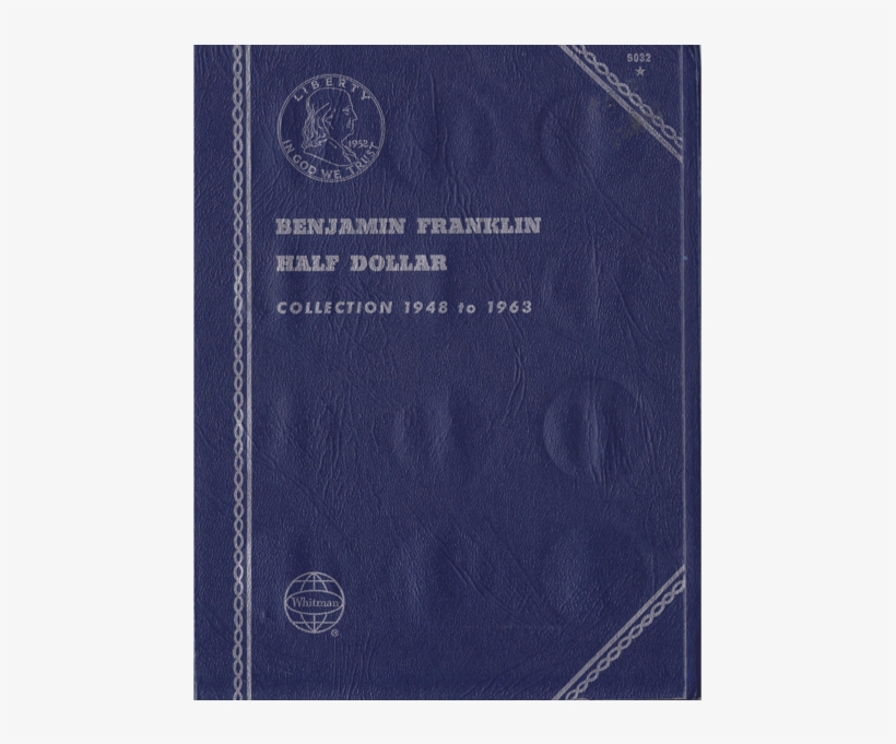 1948-1963 Used Benjamin Franklin Half Dollar Album - Book Cover, transparent png download