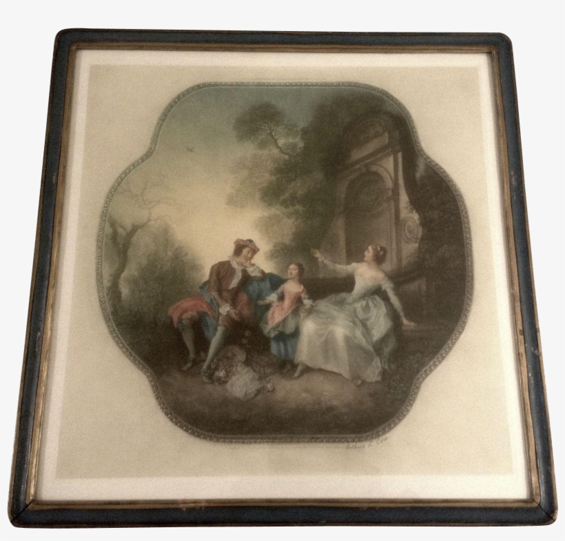 Arthur L Cox Mezzotint “innocence” Hand Painted Works - Arthur L Cox Mezzotint, transparent png download