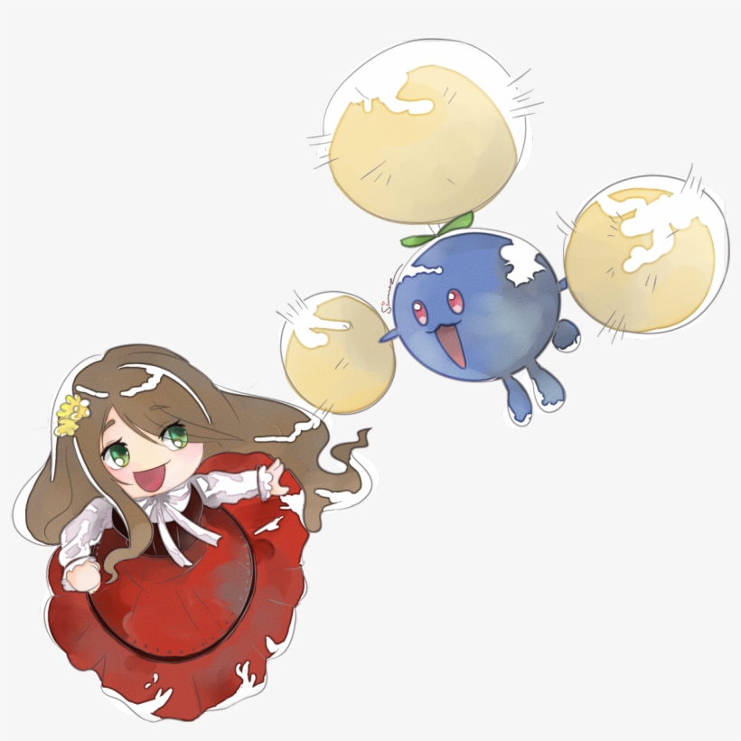 #watercolor #pokemonfanart #jumpluff #hetaliafanart - Drawing, transparent png download