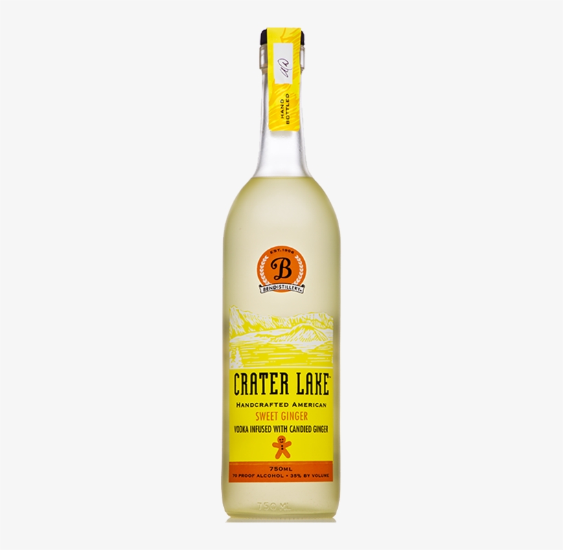Crater Lake Sweet Ginger Vodka - Crater Lake Ginger Vodka, transparent png download