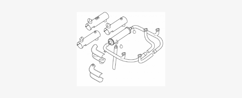 Picture Royalty Free Library Right Front Exhaust Stack - Piper Pa-28 Cherokee, transparent png download
