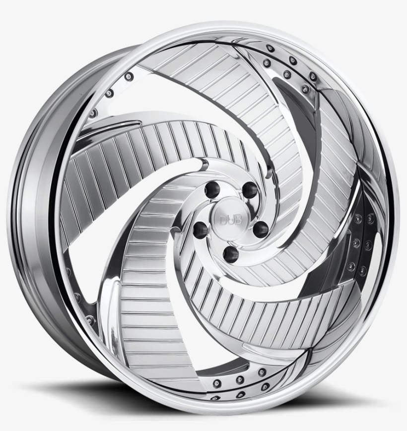5 Lug Brushed - Dub Forged Wheels, transparent png download
