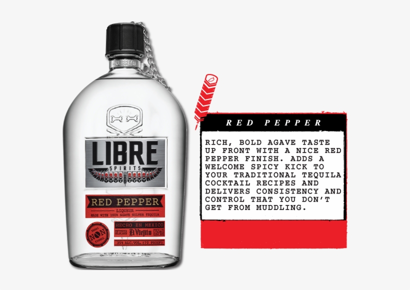 Products Red Pepper - Libre Mango Tequila, transparent png download
