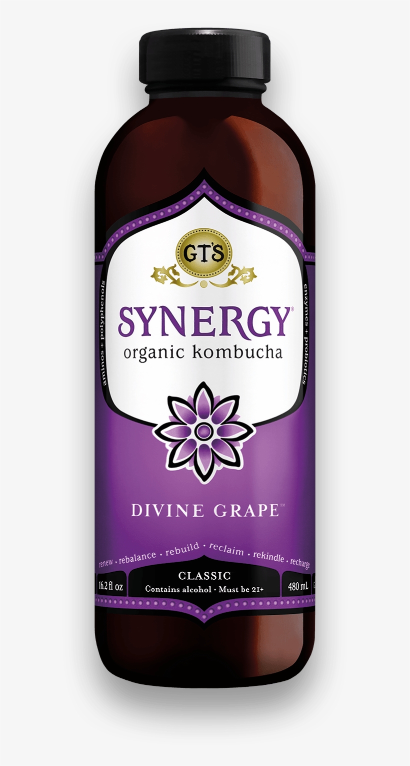 Divine-grape@2x - Gts Classic Kombucha, transparent png download