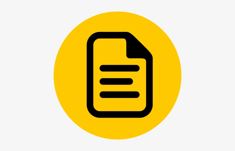 Document Button - Smart Contracts Blockchain, transparent png download