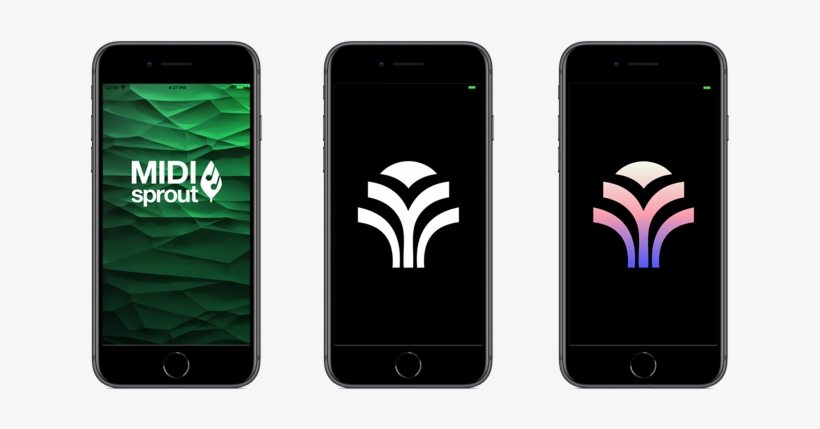 Midi Sprout App - Ios, transparent png download