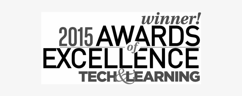 2015 Tech And Learning New Product Award Of Excellence - Awards Of Excellence Tech And Learning, transparent png download