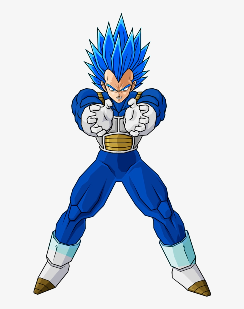 Clipart Black And White Ssjb V By Twntypack On Deviantart - Super Vegeta, transparent png download