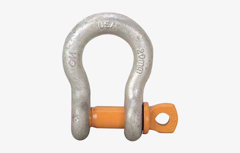 Shackles - Cm M651g Anchor Shackle,screw Pin,9000 Lb., transparent png download