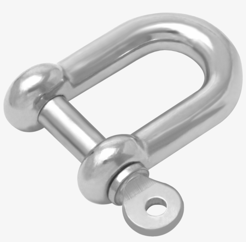 Shackles Collared Pin Forged - Holt A4 Stainless Steel Dee Shackles, transparent png download