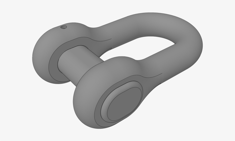 The 'd' Shackle Meets All Classification Regulations - Ship Anchor Shackle, transparent png download