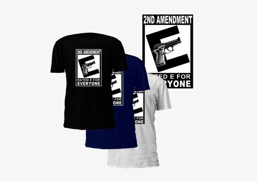 Rated E For Everyone T-shirt - He Leads Me Beside Still Waters, transparent png download