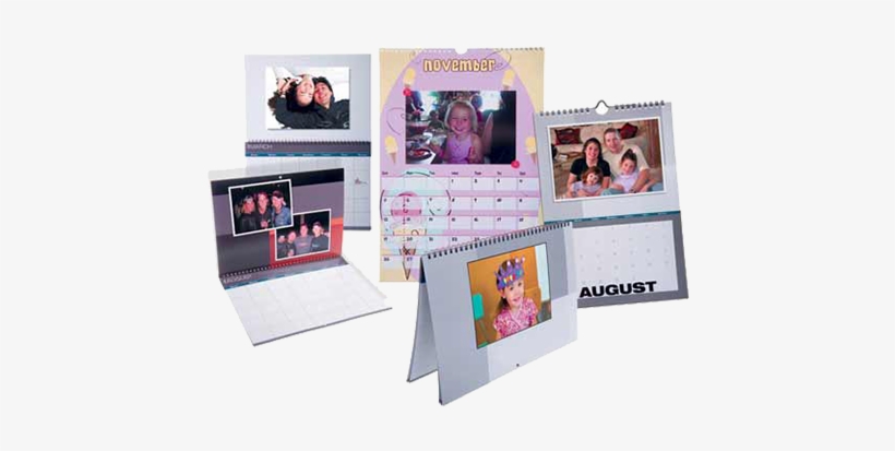 Custom Photo Calendars Open To A Full 11” X 17” And - Photography, transparent png download