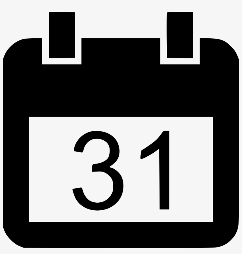 Calender Comments - Number, transparent png download